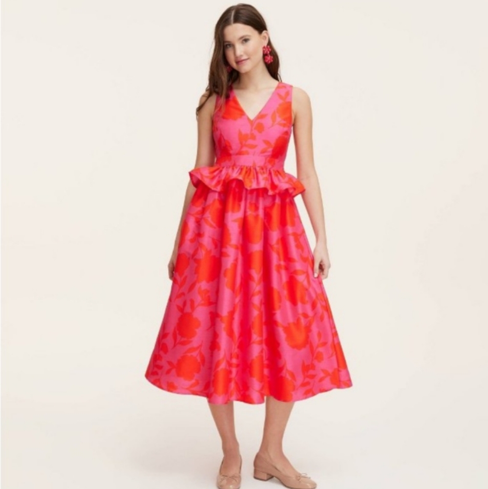 Flirty Pink Kate Spade Floral Dress